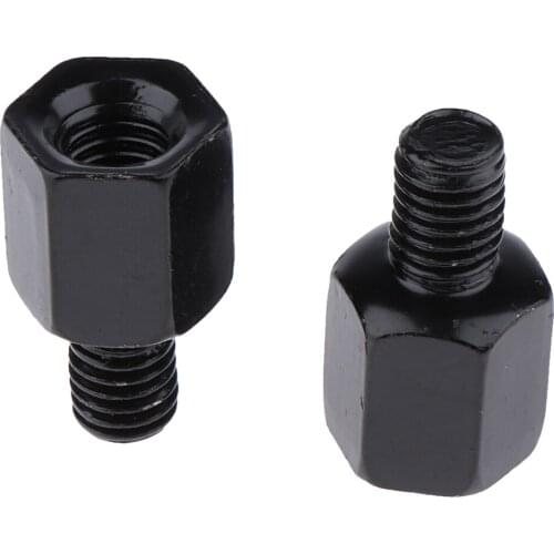 Motorcycle Mirror Adapters LH 8mm Mount to RH 8mm Mirror Rearview for Honda