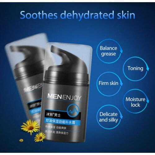Ice Chrysanthemum Mens Cosmetics Oil Control Moisturizing Face Cream Skin Care Products Rid of Acne Korean Cosmetics TSLM1
