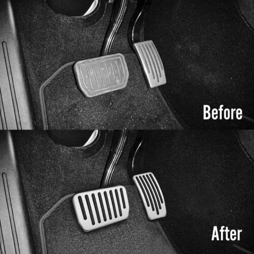 X7AE Foot Pedal For Tesla Model 3 Accelerator Gas Fuel Brake Pedal Rest Pedal Pads