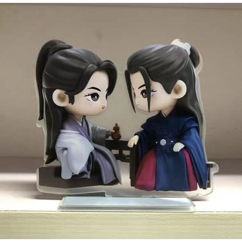 Offical WORD OF HONOR Shan He Ling Wen Kexing Zhou Zishu Q VERSION 8cm PVC Figurine Toy Model Cute Gift Presell In September