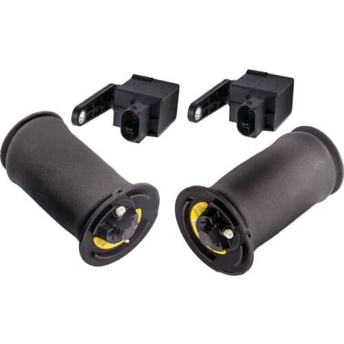 Air Ride Pneumatic Spring Bag + Height Level Sensor for BMW 5 Series E61 2003