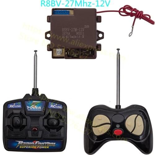 R8BV-27M-12V Remote Controller Receiver, Children Electric Car 27Mhz Transmitter,kids car replacement parts