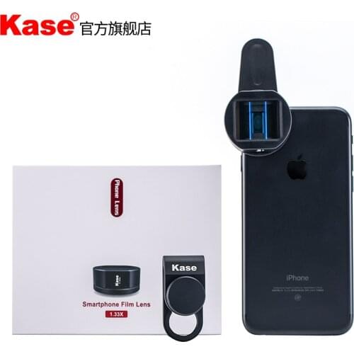Kase 2.4:1 Widescreen 1.33x Anamorphic Movie Lens For Smartphone