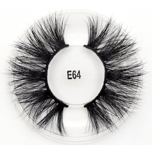 Visofree 25mm Thick Long 5D mink eyelashes long lasting mink lashes natural dramatic volume eyelashes extension 3d false eyelash