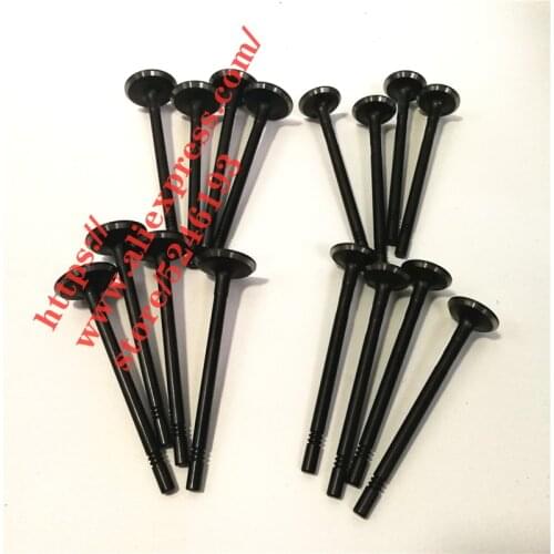 16pcs/set Engine Intake valve+Exhaust valve for Zotye T600 1.5T 2.0T