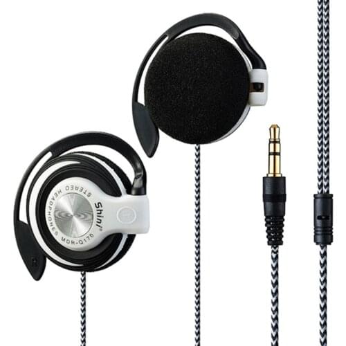 High Quality Q170 Headphones 3.5mm Music Headset EarHook Earphones For Mp3 Player Computer Mobile Telephone Earphone Wholesale