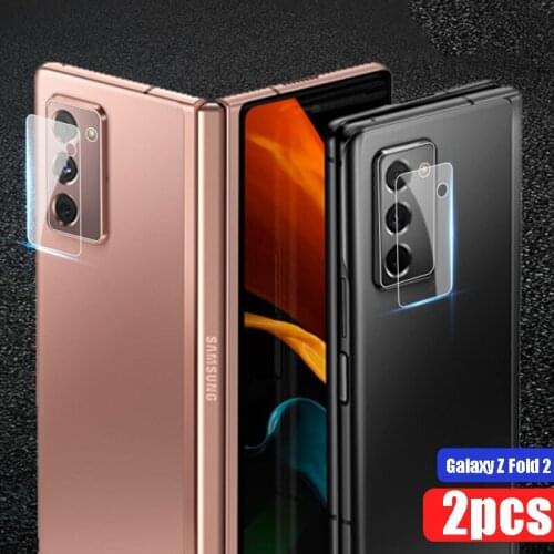 For Samsung Galaxy Z Fold 2 5G Camera Lens Tempered Glass Screen Protector for Galaxy Z Fold2 Back Camera Glass Film