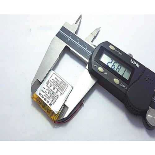 10pcs 582728 3.7V 400mAh Rechargeable li-Polymer Li-ion Battery For Q50 G700S K92 G36 Y3 Childrens smart watches mp3 582828