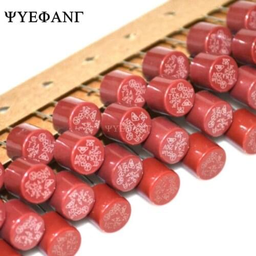 10PCS Round Fuse Slow Blow 500mA 1A 2A 3.15A 4A 5A 6.3A 8A 10A 250V 382 Plastic T2A LCD TV Power Board Commonly Water Purifier