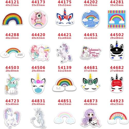 10 Pcs Cartoon Planar Resin Cabochons PR44121