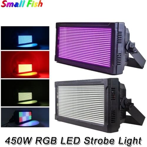 1120X0.4W SMD RGB 3IN1 SGM Wash Strobe Light High Brightness Stage effect lighting 450W LED Super Bright DJ Disco Flash Light
