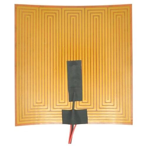 24V 100W 200mm square kapton film flexible heater
