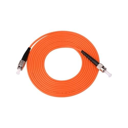 5pcs/lot FC/UPC-ST/UPC fiber optic patch cord 1M 2M 3M 5M 10M 15M Simplex Multimode optical fiber jumper Free shipping