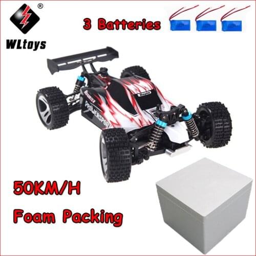 Wltoys A959 RC Car 1:18 Scale 2.4G 4WD RTR Off-Road Buggy High Speed Racing Car Remote Control Truck 4 wheel Climber Blue