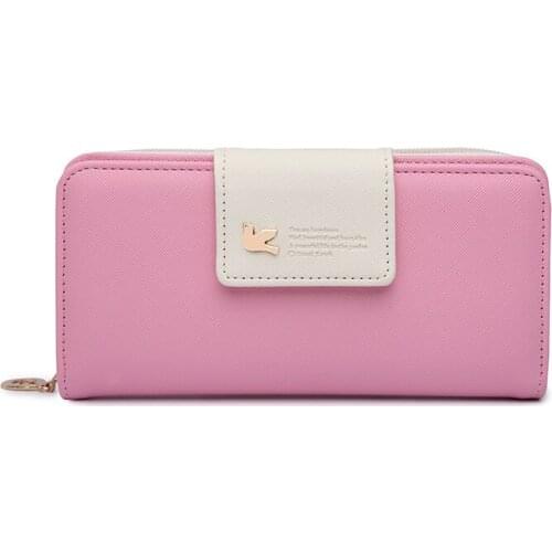 Long Purses Card Holder High Quality Bolsa Feminina Women Leather Wallet Womens Clutch Bag Hasp Wallet Zipper