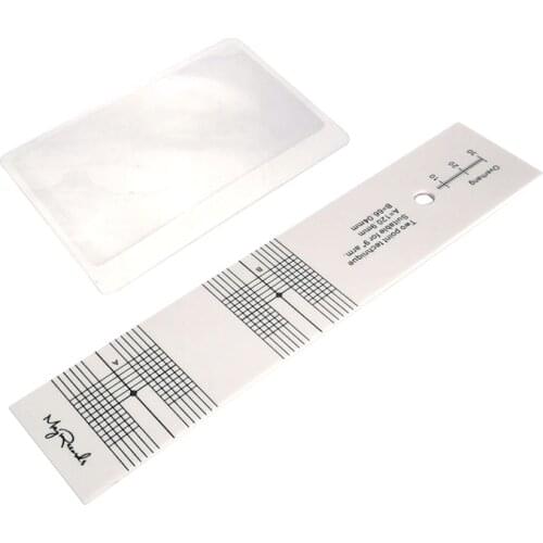 Hot Sale Pickup Calibration Distance Gauge Protractor Record Turntable Phonograph Phono Cartridge Stylus Alignment