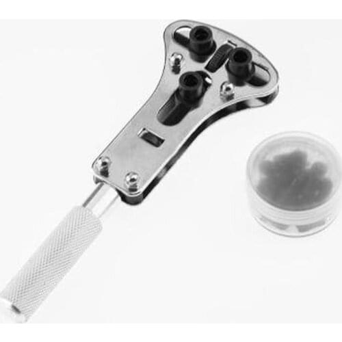 Watch Repair Tools Kit Wrist Watch Case Opener Adjustable Screw Watch Back Remover Wrench Repair Tool Watch Case Opener Wrench