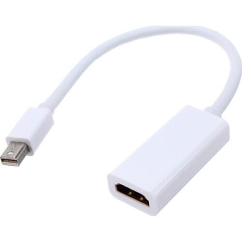 Newest Thunderbolt Mini Display Port DP Male to HDMI-compatible Female Adapter Converter Cable For Mac Macbook Pro Air Laptop