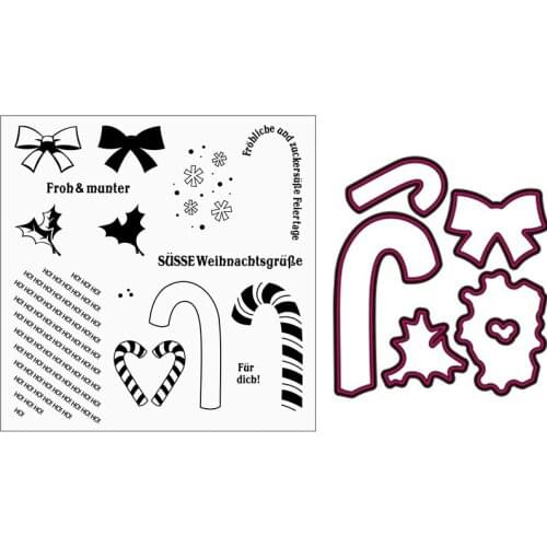 German Text Silicone Clear Rubber Stamp Sheet Cling Scrapbooking DIY Cute Pattern Photo Album Paper Decoration