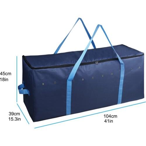 Foldable Portable Large Heavy Duty Hay Bale Bag Livestock Horse Zipper Tote