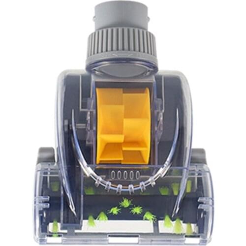 Universal Vacuum Turbo Floor Brush for Pet Hair Bedding Carpet Mites Removal Dust Collector Brush Head Cleaner Parts