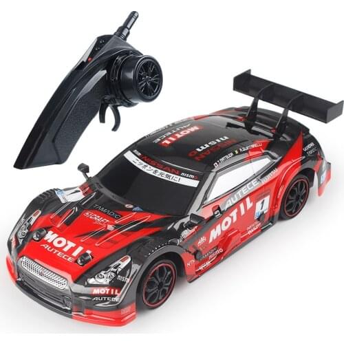 1:18 High-speed remote control car four-wheel drive rapid off-road drift racing 2.4G childrens electric remote control toy