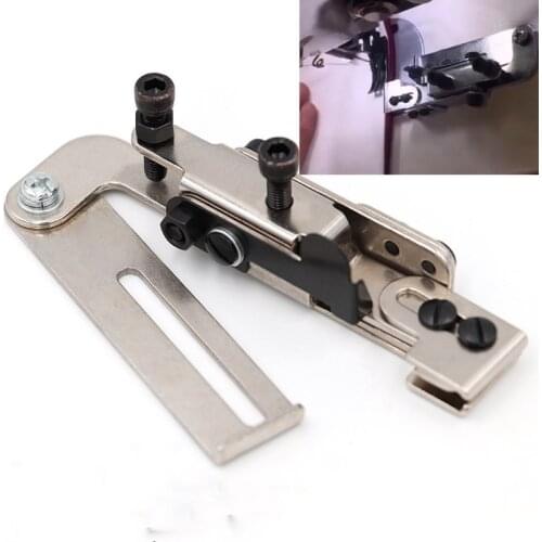 1 Piece Upper Zipper Artifact Flat Car Synchronous Car Fixed Placket Line Zipper Setting Gauge Presser Foot Assistant