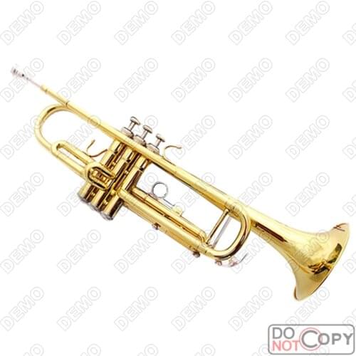 2018 Hot Sale Rushed For Vincent Bach Trumpet Tuba Trompeta Small Musical Instrument Mp3 B Paint Gold Piston Lubricating Oil