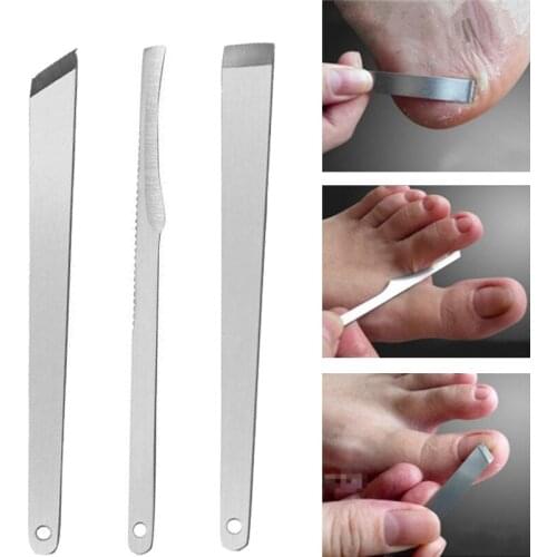 3 Pcs/set Toenail Clipper Feet Pedicure Knife Kit Dead Skin Remover Callus Rasp File Shaver Ingrown Nail Cuticle Foot Care Tools
