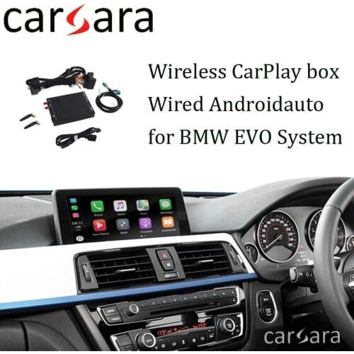 B M W 1 2 3 4 5 7 Series EVO Wireless Apple Carplay X1 X3 X4 X5 X6 MINI i3 i8 z4 Android Auto Mirror Car play