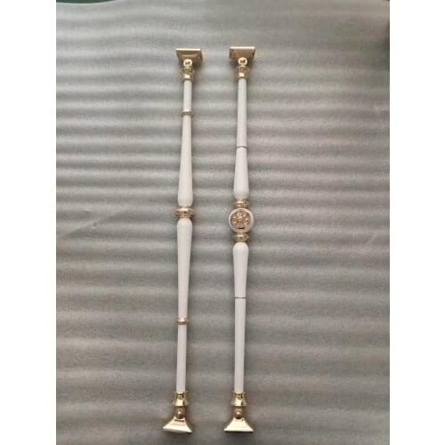 Freeshipping Brass H950mm Balustrade Baluster Pole Armrest Fence Rod Pipe Handrail Railing Post Pole Baluster for Stair