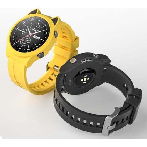 Case For HONOR Watch GS Pro Watch Magic 2 46mm Soft Silicone Strap Protective Frame For Huawei Watch GT 2 Pro 2e Accessorie