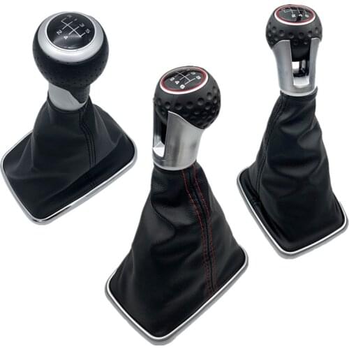 For Volkswagen VW Golf 4 IV MK4 GTI R32 Bora Jetta 1999-2004 Car Gear Shift Knob Gaiter Boot Cover Case Collar Lever Shifter