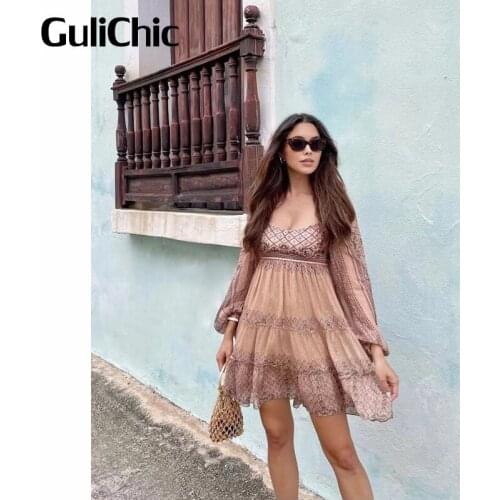 Короткие платья для женщин GuliChic China At AliExpress