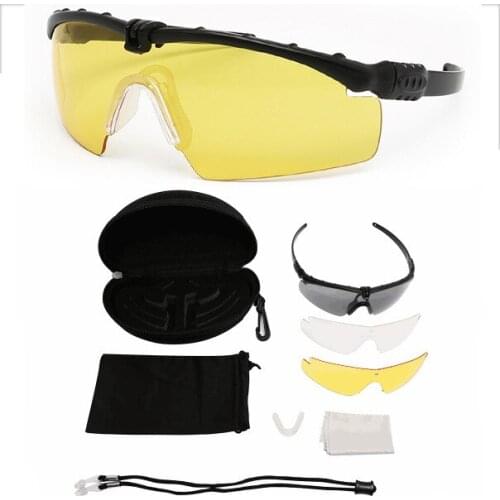 Live Field Game Camping Supplies Safety Goggles Night Shooting Brightening Safety Goggles