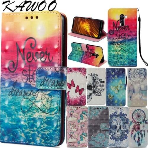 Pocophone F1 Magnetic Flip PU Leather Wallet Case Cover For Xiaomi Pocophone F1 Capa Stylish Card Slot Coque For Xiaomi Poco F1