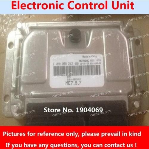 Engine Computer Board F01R00D242 F01RB0D242 S18D-3605010 M7.9.7 ECU 0261B08382 H13-3605010 For Chery WeiLin Car