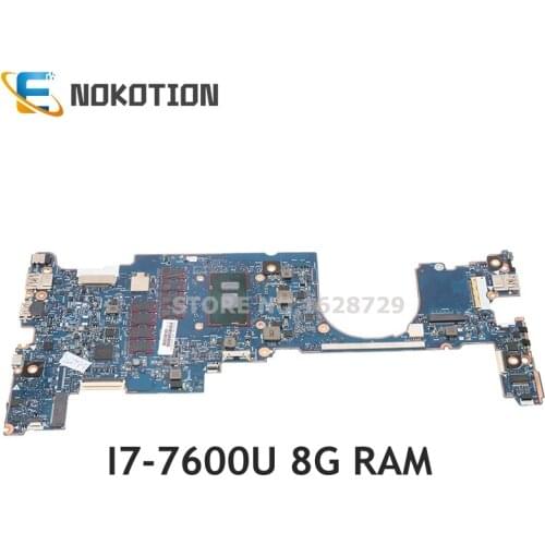 NOKOTION for HP EliteBook X360 1030 G2 laptop motherboard SR33Z I7-7600U 8G RAM 920055-601 920055-001 OLDMAN-6050A2848001-MB-A01