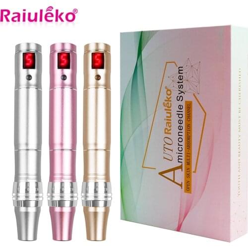 Microneedling Ultima Derma Rolling Pen MTS MYM Micro Port Needle Cartridge Device Electric Stamp Derma Tools Wireless Skin Care