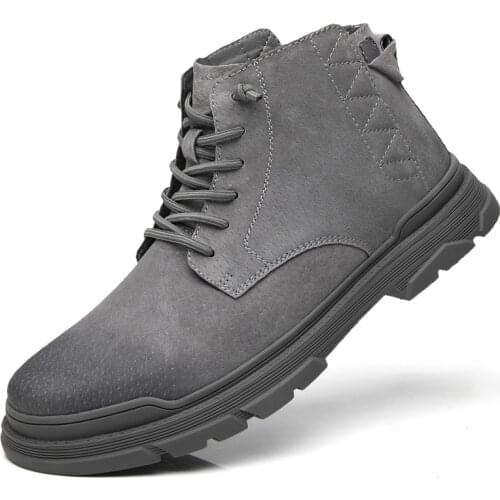 A101 Mens Shoes New Comfortable Fashion Martens Leather Strap High Top Shoes Buckle Tide Shoes Mens Shoes Casual Shoes Adult