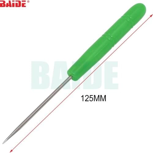 Patchwork DIY Manual Leather Tools Wooden Handle Sewing Awl Stitcher Leather Craft Canvas Tent Sewing Needle Kit Too 4000pcs/lot