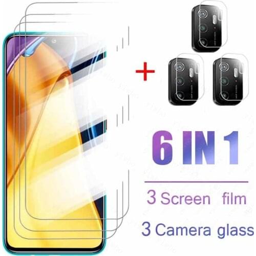 Film Poko M3 Pro Tempered Glass Poco X3 NFC Camera Lens For Xiaomi PocoPhone X3Pro M3Pro F3 Screen Protector Little F-3 Glass