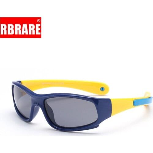 RBRARE 2021 Polarized Sunglasses Children Fashion Protection UV400 Candy Colors Sun Glasses Boys Girls Lunette De Soleil Femme