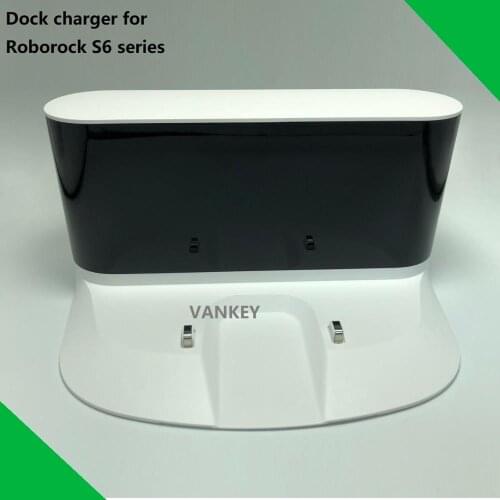 Dock Charger Base for Xiaomi Vacuum Cleaner Roborock S6 Series Robot Vacuum Cleaner Charge Dock TANOS Oversea Version