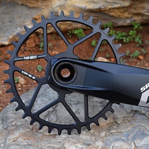 Pass Quest MTB Bike Chainring 0mm Offset Direct Mount GXP Narrow Wide Teeth For XX1 XO X1 X9 Bicycle Chainwheel