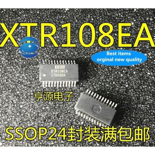 5pcs real photo 100% new and orginal XTR108 XTR108EA SSOP - 24 current transmitter sensors