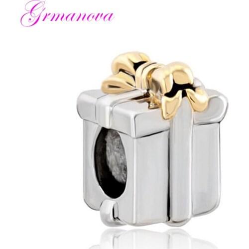 Gift European jewelry charm beads handmade DIY jewelry accessories amulet Fit Pandora Bracelet Necklace