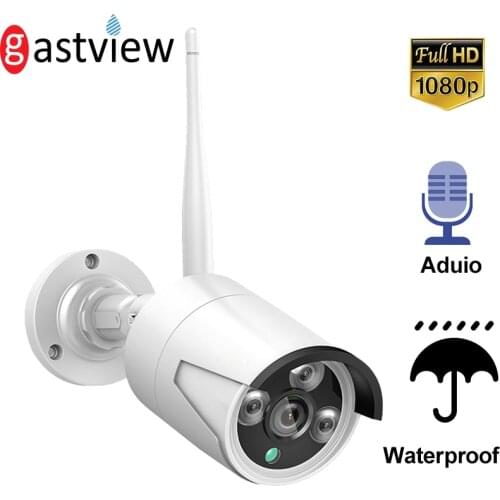 1080P Wireless IP Camera 3.6mm Lens Waterproof Security WiFi Camera for All kind of Wireless CCTV System Kits IPPro APP
