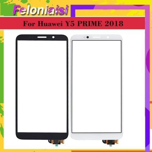 For Huawei Y5 PRIME 2018 DRA-L02 DUAL DRA-L22 Touch Screen Panel Sensor Digitizer Front Glass Outer Lens DRA-L01