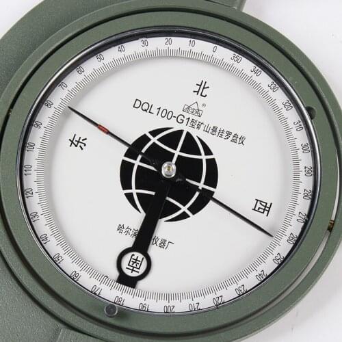 DQL100-G1 Mine Hanging Compass/Damping Survey Coal Mine Strike/Inclination Vertical